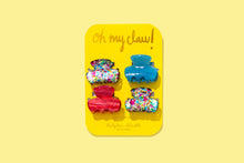 Load image into Gallery viewer, Mini Claw Hair Clips - Colorful Confetti
