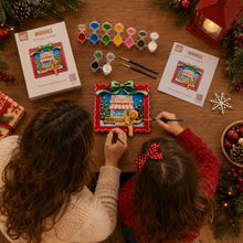 Load image into Gallery viewer, Christmas 3D Paint Kit | Gingerbread House | DIY
