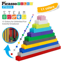 Load image into Gallery viewer, 1016 Piece Magnetic Brick Tiles &amp; Bricks
