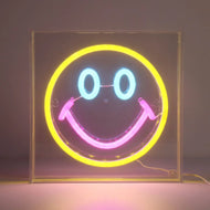 Neon Art Wall & Desk Sign- Smile  Mini
