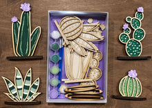 Load image into Gallery viewer, DIY Cactus Painting Craft Kit
