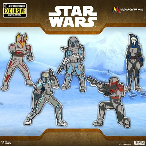 Star Wars: The Clone Wars Mandalorians Enamel Pin 5-Pack