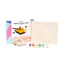 Load image into Gallery viewer, 3D Wooden Puzzle with Paint Kit: Tank
