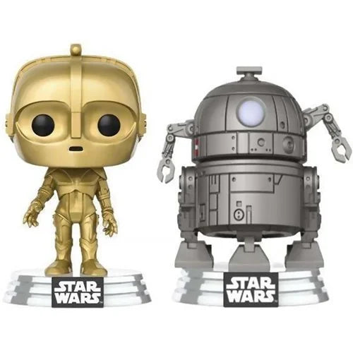 Star Wars: Concept Series R2-D2 and 3-PO Pop! Vinyl Figure 2-Pack- Exclusive