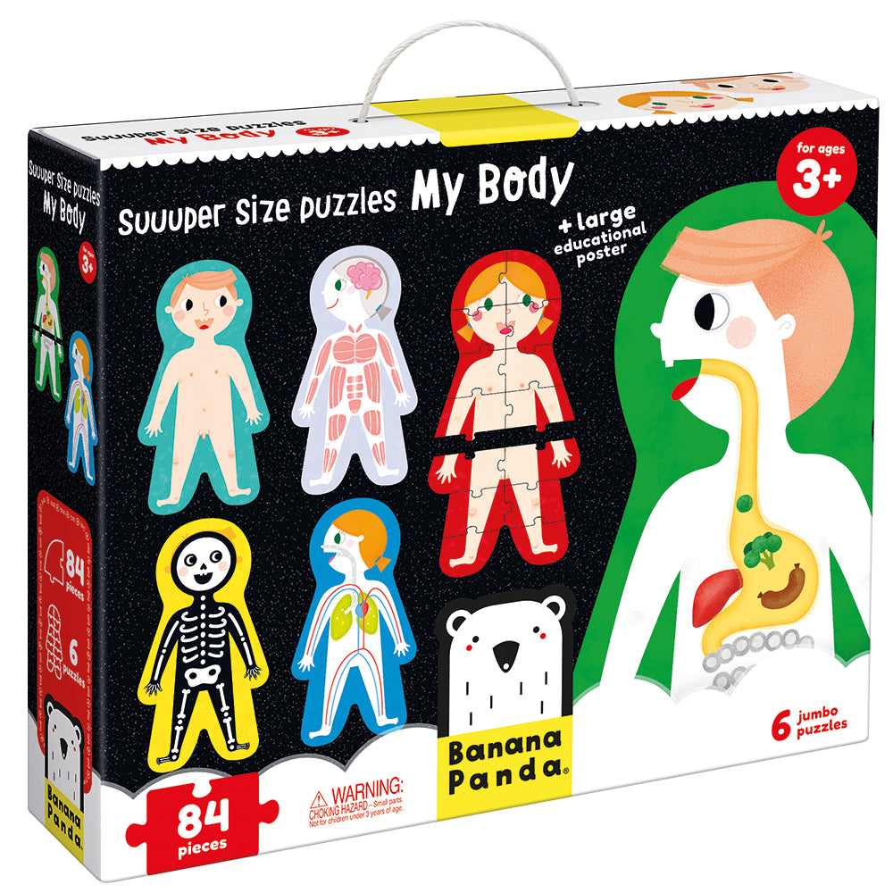 Suuper Size Puzzle - My Body