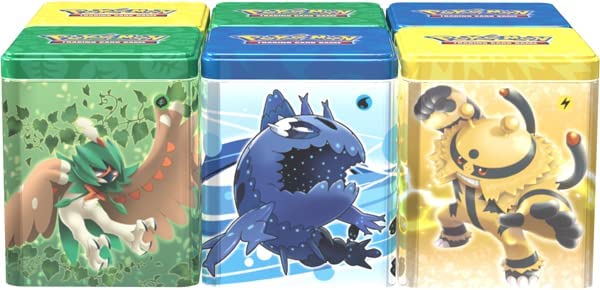 Pokémon Stackable tins