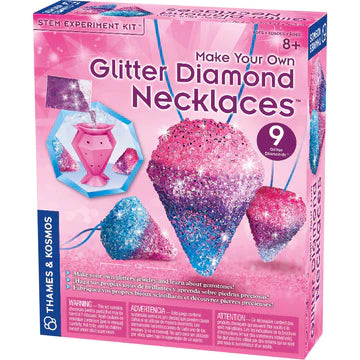 TH Make Your Own Glitter Diamond Necklaces