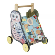 Load image into Gallery viewer, Manhattan Toy Wildwoods Owl Wooden Pushcart
