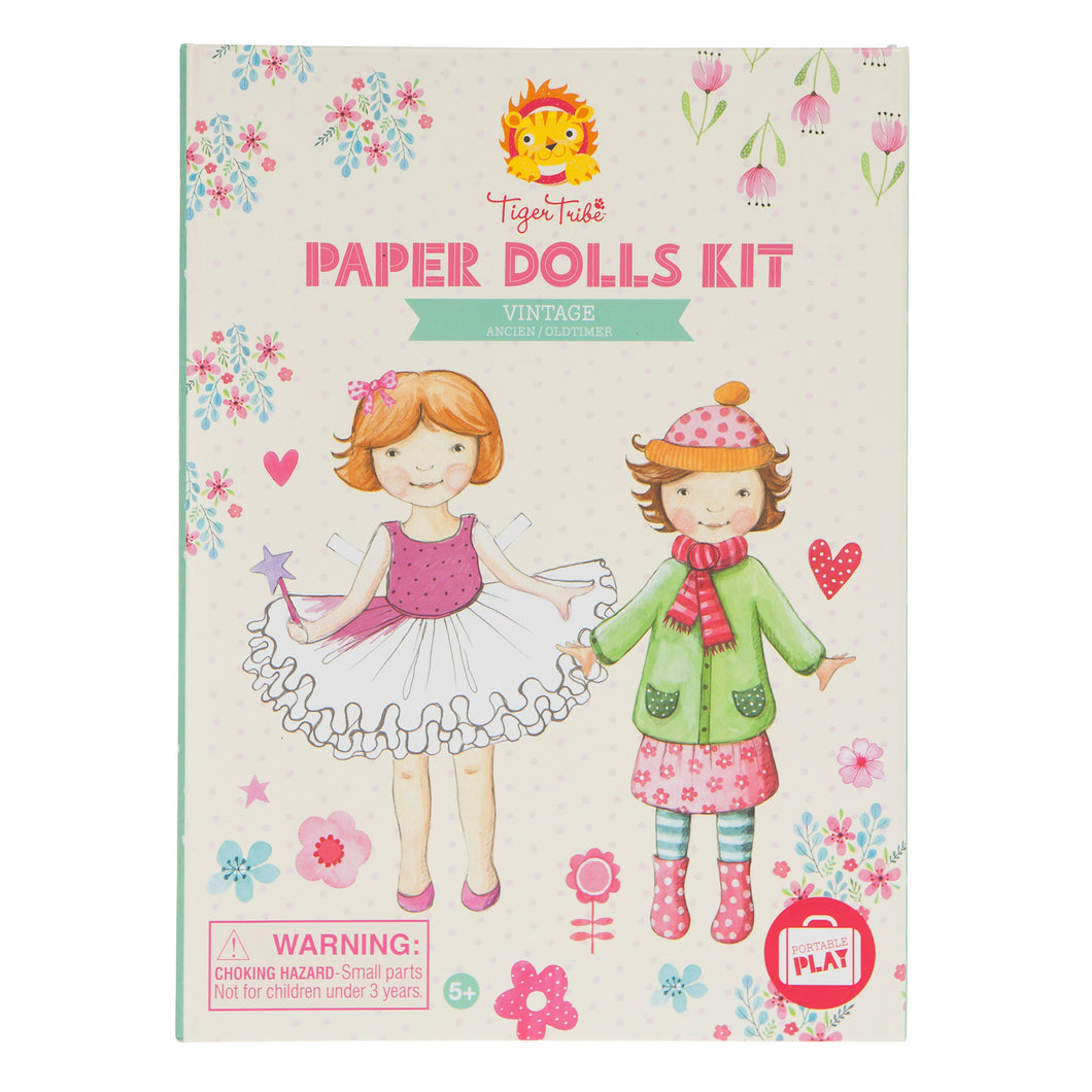 Vintage - Paper Dolls Kit