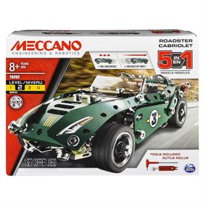 SP Meccano, 5-in-1 Roadster Building Kit