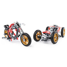 Load image into Gallery viewer, Erector, 5-IN-1 STREET FIGHTER BIKE BUILDING KIT
