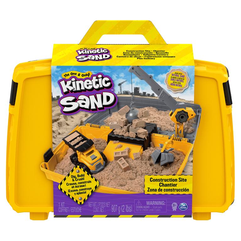 SP KINETIC SAND, CONSTRUCTION SANDBOX PLAYSET