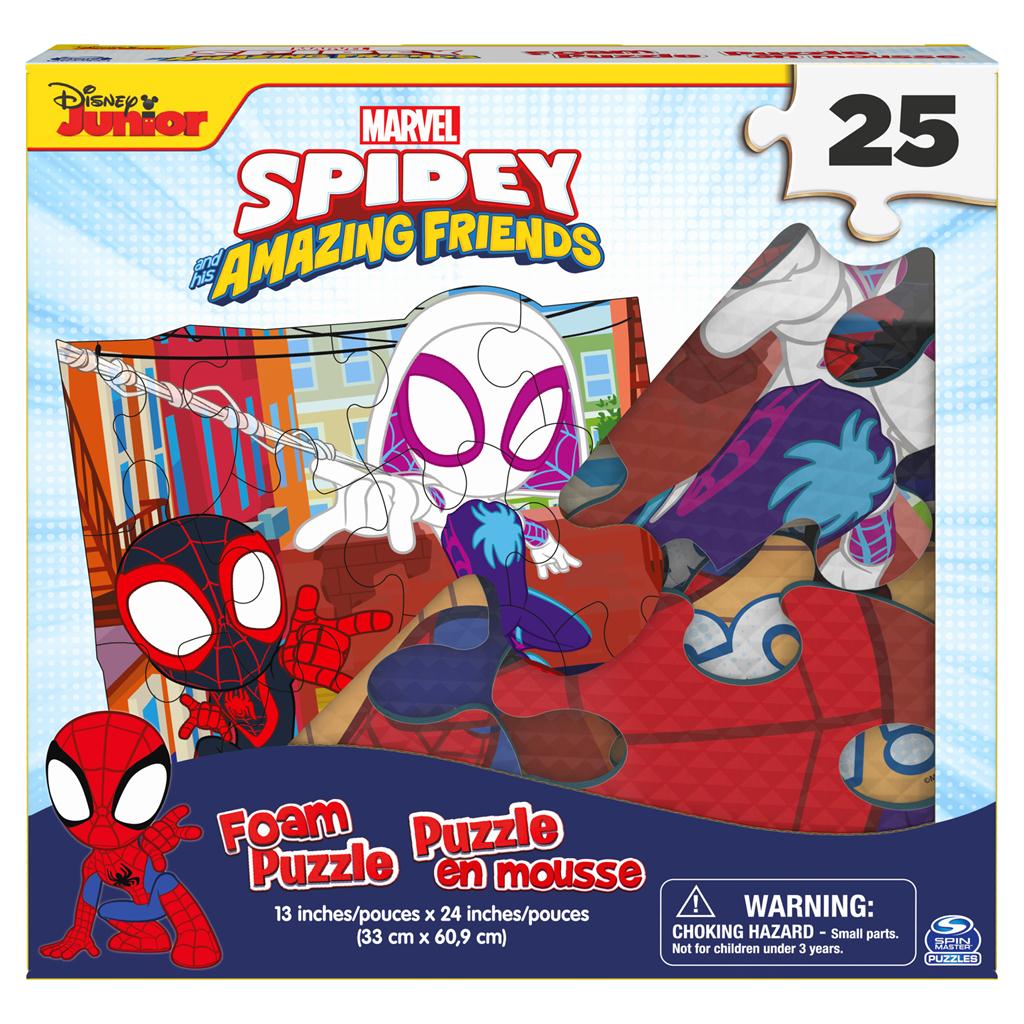 SP Marvel, 25-Piece Jigsaw Foam Squishy Puzzle