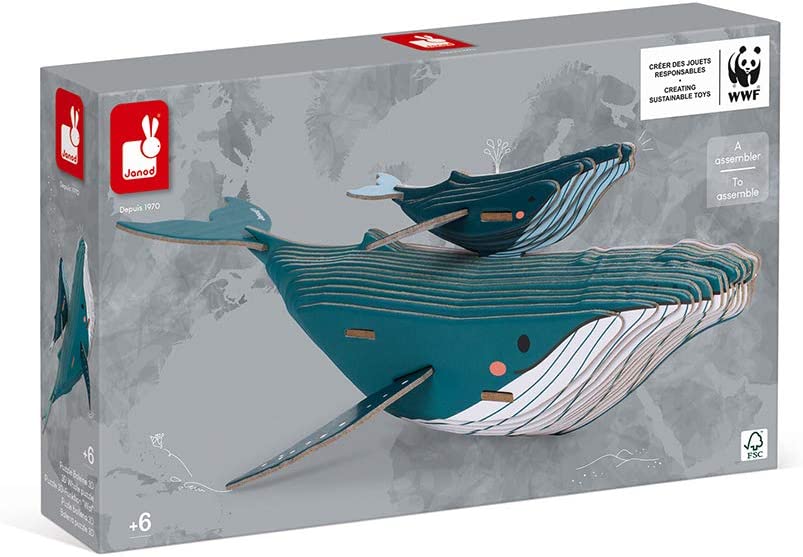 3D Whale Puzzle