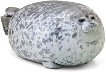 Load image into Gallery viewer, Chubby Blob Seal Pillow, Stuffed Cotton Plush Animal Toy Cute Ocean Medium(17.6 in)

