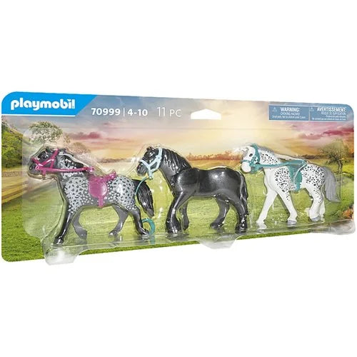 Playmobil 70999 Riding Lessons Horse Trio