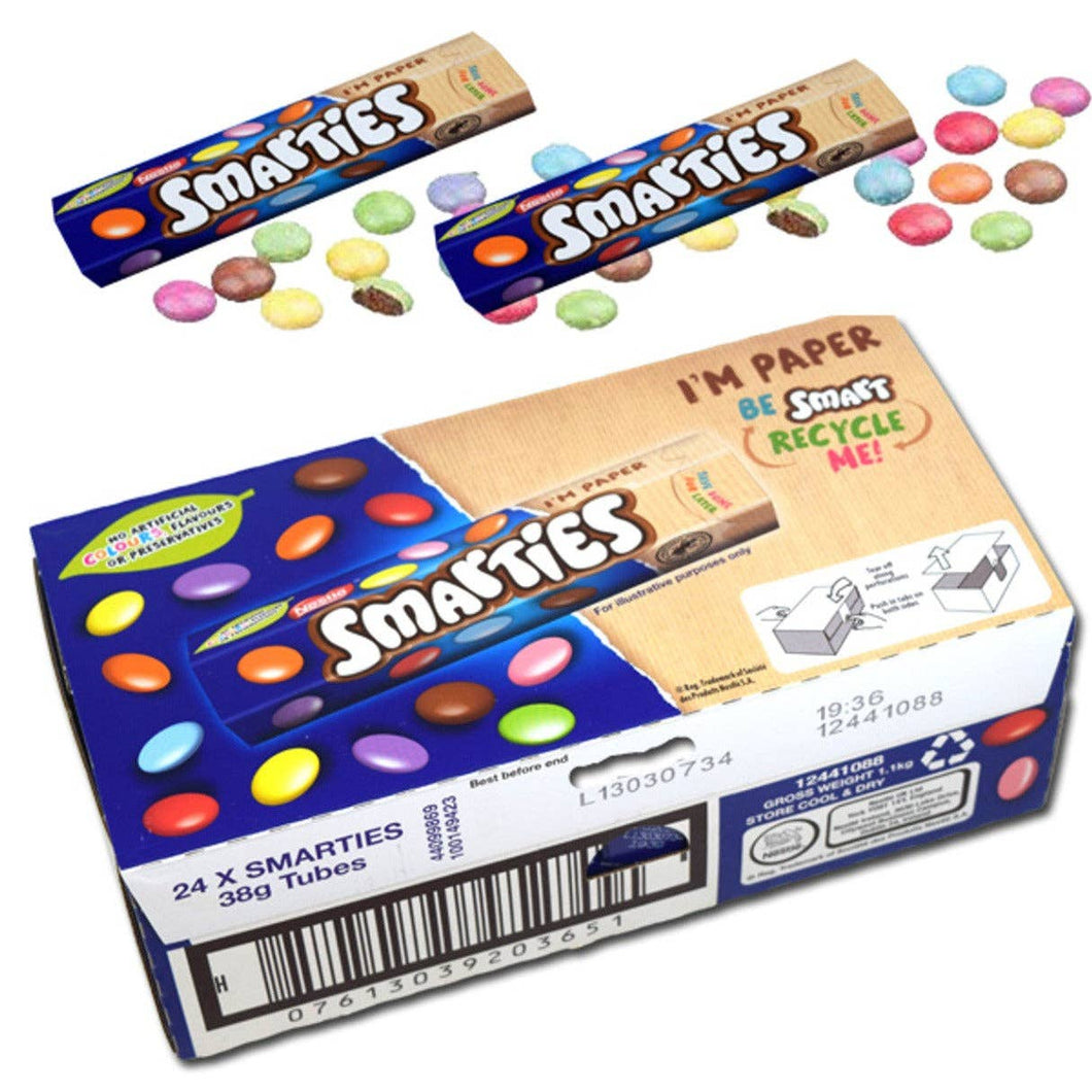 Smarties Chocolate ( UK)  1.3oz