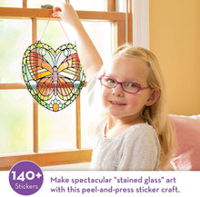 Load image into Gallery viewer, Stained Glass Made Easy Activity Kit: Butterfly
