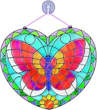 Load image into Gallery viewer, Stained Glass Made Easy Activity Kit: Butterfly
