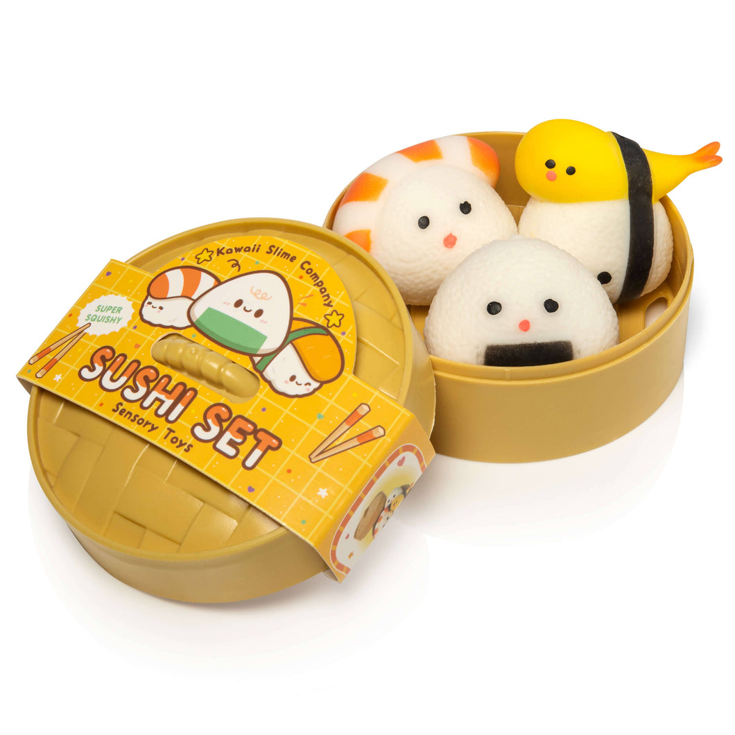 Kawaii Cute Sushi Set Sensory Fidget Stress Toy