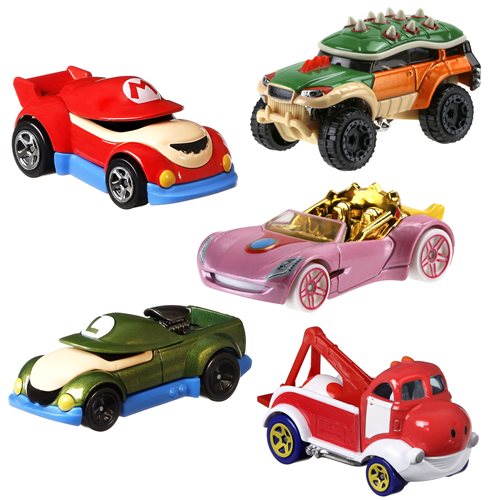 Hot Wheels Nintendo Character Cars 2021