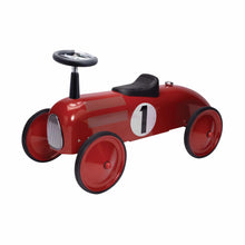 Load image into Gallery viewer, Metal Speedster - Red Race Car
