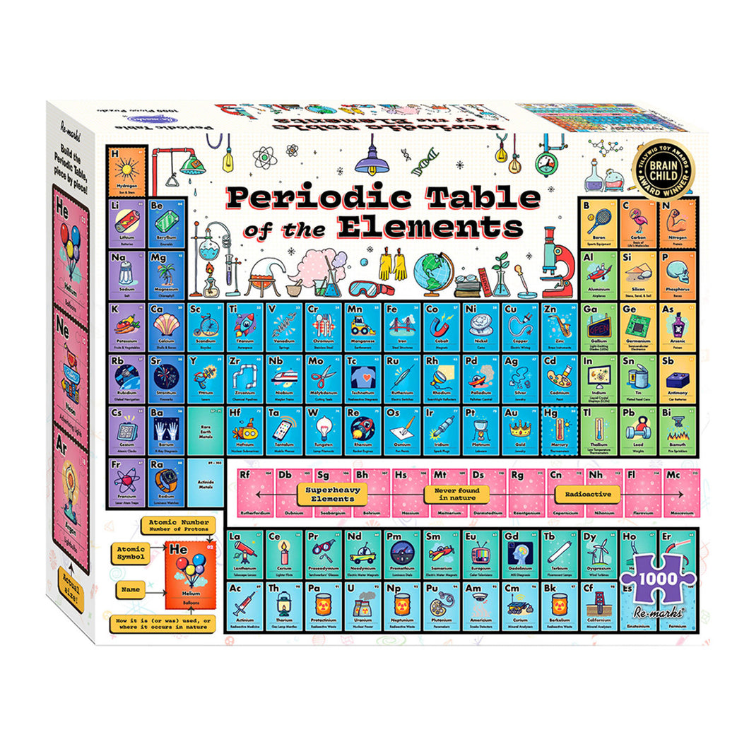 1000 Piece Periodic table puzzle