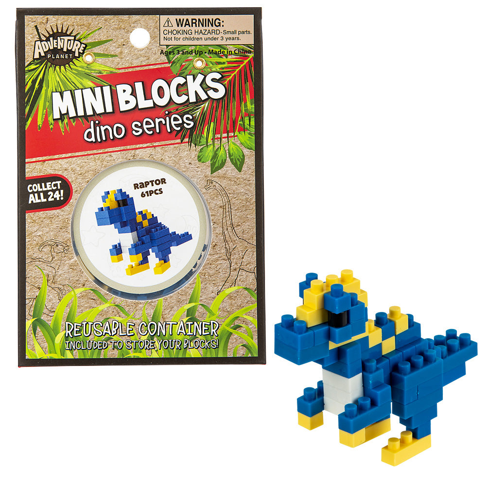 Rascal Blocks MINI BLOCKS RAPTOR – AkCrazyCollector