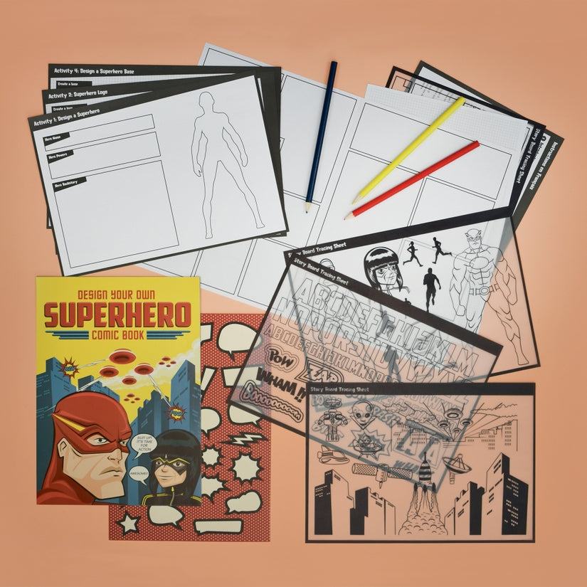 CWS Design Your Own Superhero Comic Book