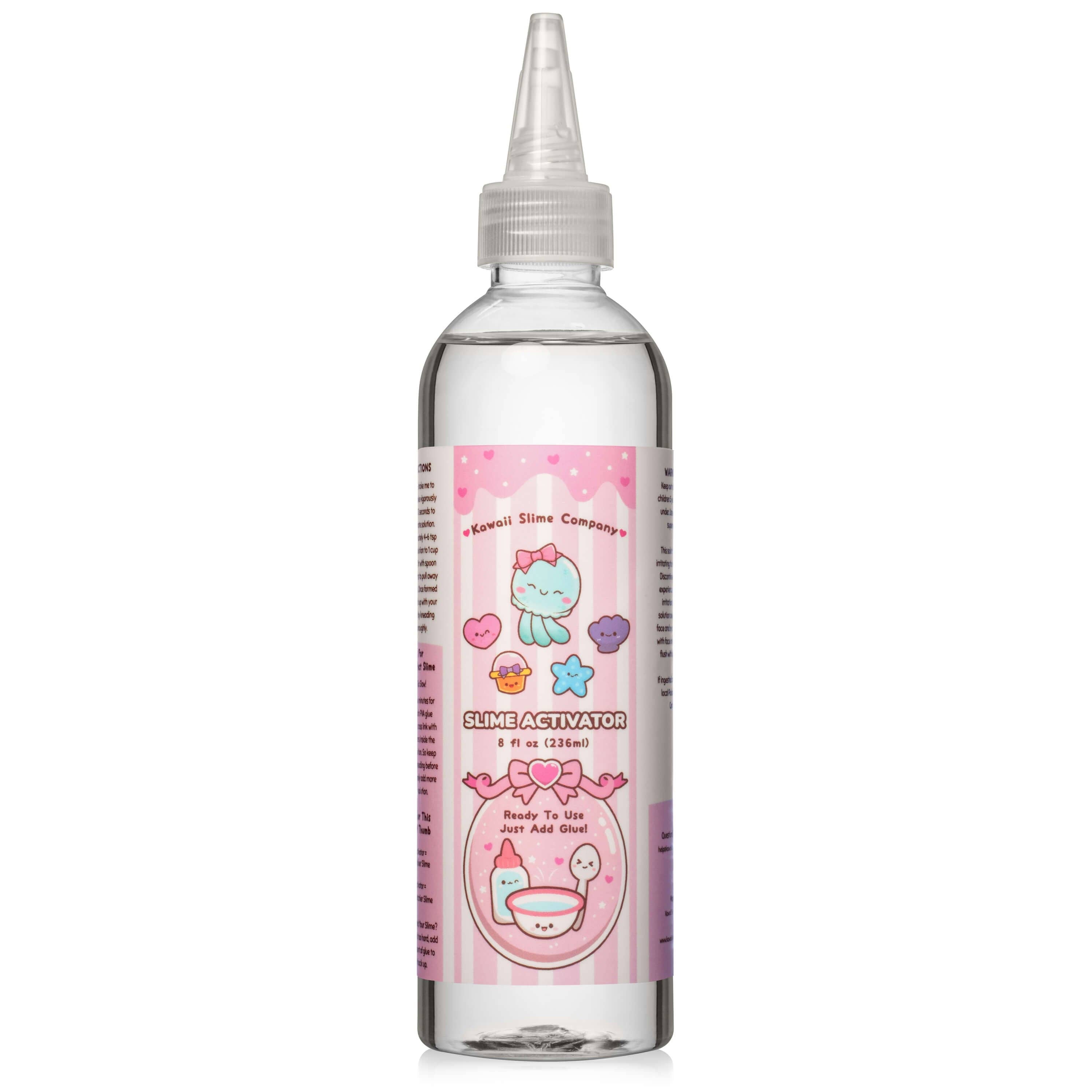 Large Ready Made Slime Activator Solution 8 oz – AkCrazyCollector
