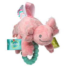 Load image into Gallery viewer, Lizzy Axolotl Teether Rattle - Pink
