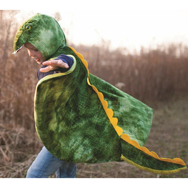 T-REX HOODED CAPE, SIZE 4-5