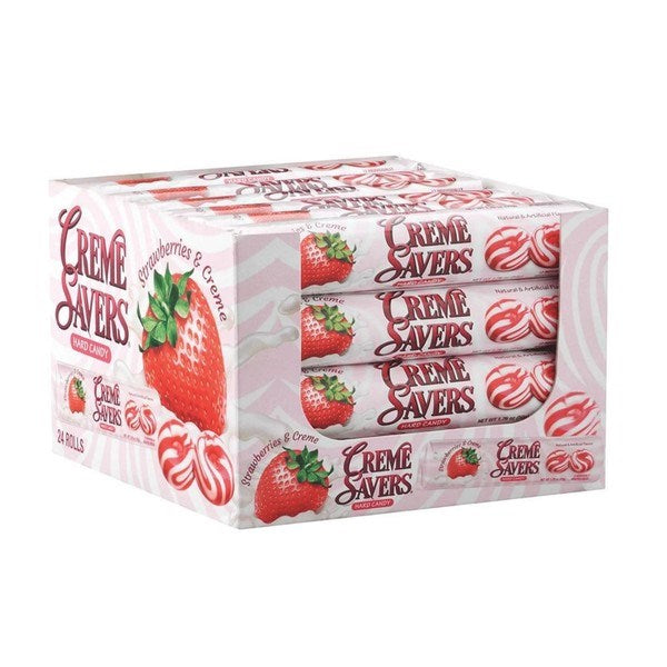 *Cream Savers Rolls Strawberry & Creme