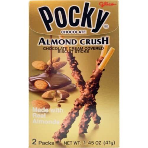 *Pocky Chocolate Almond Crush