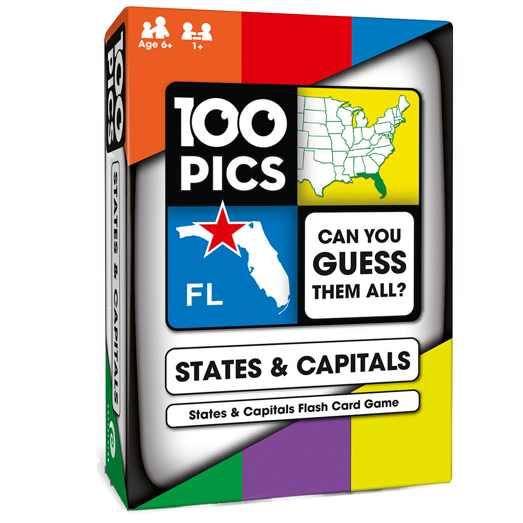 100 PICS US States and Capitals